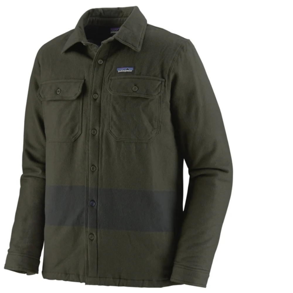 Patagonia Insulated Flannel Jacket Men Size Small